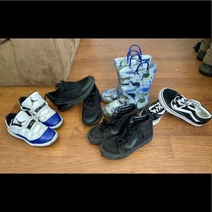 Boys youth size 1 shoe bundle